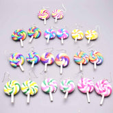 Colourful Lollipop Earrings